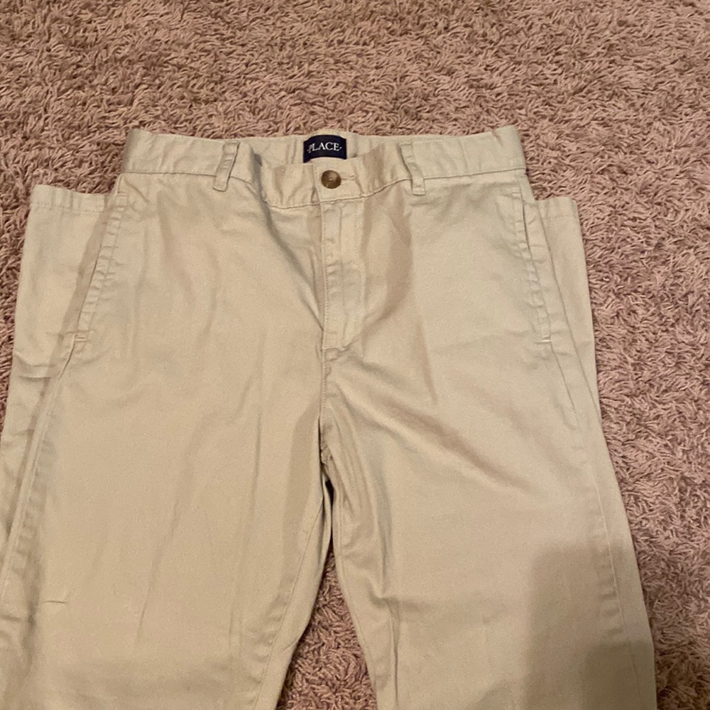 Boys Children’s Place khaki pants, size 14
